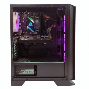 Calculator Gaming Synrad, Intel Core i5-8400 2.8GHz, Asus H310M-A, 16GB DDR4, SSD 512GB, HDD 3TB, RX 580 8GB DDR5 256-bit, 450W