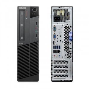 Calculator Lenovo M92P SFF, Intel Core i5 3550 3.3GHz, 8GB DDR3, SSD 128GB, DVD-RW