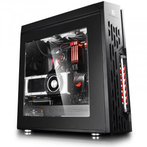 Carcasa Gaming Deepcool Gamer Storm Genome II, Cooler inclus, USB 3.0, Vent 4x 120mm, MiddleTower, Desigilat
