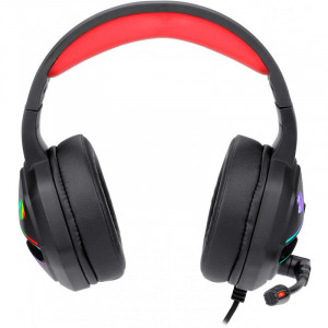 Casti Gaming Redragon Ajax RGB, USB, Iluminare RGB, Difuzoare 53mm
