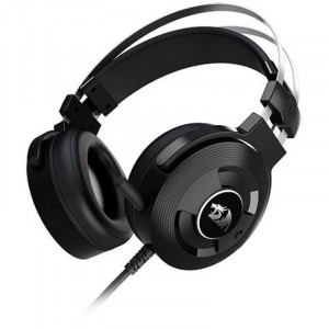 Casti Gaming Redragon Triton Black, Sunet surround 7.1, Telecomanda pe fir, USB, Difuzoare 40mm, Impedanta 32Ohm