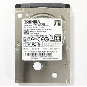 Hard disk 320GB Laptop, Notebook, Toshiba MQ01ABF032, SATA III, Buffer 8MB, 5400RPM