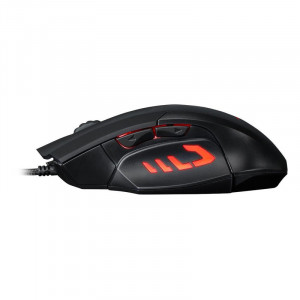 Mouse Gaming Inter-Tech GX-62, Optic, USB, 3200 DPI, 6 butoane, Iluminare RGB