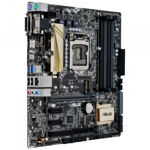 Placa de baza ASUS H170M-PLUS, LGA1151, Intel H170, 6x SATA III, 4x DDR4, USB 3.0