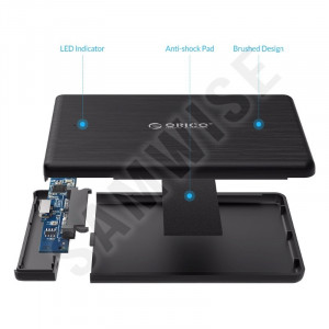 Rack Extern HDD/SSD 2.5" Orico 2189U3 USB 3.0 Black