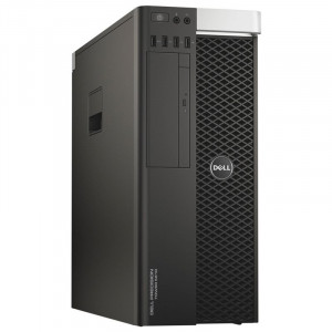 Server Refurbished Dell Precision T5810, Intel Xeon E5-2678 v3 2.5GHz, 32GB DDR4, SSD 256GB, 4TB, nVIDIA Quadro 4000, Win 10 Pro