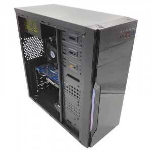 Calculator Gaming B-42-RGB, Intel Core i3 4160T 3.1GHz, MSI H81M-P33, 8GB DDR3, SSD 120GB, 320GB, GIGABYTE GTS 450 OC 1GB DDR5 128-bit, DVI, 500W