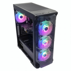 Calculator Gaming LUX V6, Intel Core i5 8400T turbo 3.3GHz, ASUS PRIME B360M-A, 16GB DDR4, SSD 256GB, HDD 1TB, GTX 1060 3GB DDR5, 500W