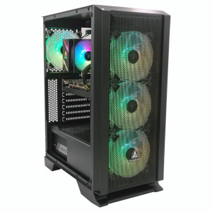 Calculator Gaming Synrad, Intel Core i5-8400 2.8GHz, Asus H310M-A, 16GB DDR4, SSD 512GB, HDD 3TB, RX 580 8GB DDR5 256-bit, 450W