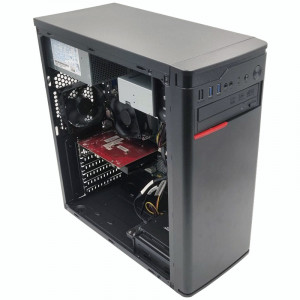 Calculator Gaming TecH 05, Intel Core i5 3470 3.2GHz, Lenovo IS7XM, 16GB DDR3, SSD 120GB, 250GB, GeForce GT 240 1GB DDR3 128-bit, DVI, HDMI, 300W, DVD-RW