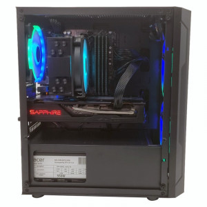 Calculator Gaming Trinity V5, Intel Core i5 9500 3GHz, GA-Z370M DS3H, 32GB DDR4, SSD 512GB, HDD 2TB, RX 5600 XT 6GB GDDR6 192-bit