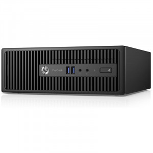 Calculator HP ProDesk 400 G3 SFF, Intel Core i3 6100 3.7GHz, 8GB DDR4, SSD 256GB, DVD-RW