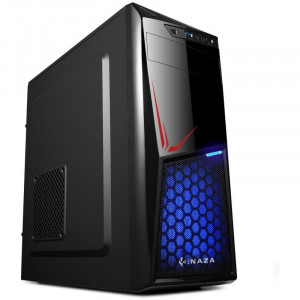 Carcasa Inaza Sys-Pro, MiddleTower, USB 3.0, Vent. 120mm LED
