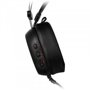Casti Gaming Tt eSPORTS Shock Pro RGB, Stereo, Iluminare RGB, 2x Jack 3.5mm, TRS, 97db, Difuzoare 40mm