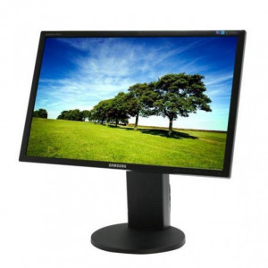 Monitor LCD 24" Samsung 2443BW, Grad A, 1920x1200, 5ms, VGA, DVI, Cabluri Incluse