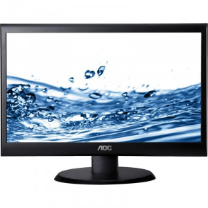 Monitor LED AOC 22" E2250SDA, 1680x1050, 5ms, VGA, DVI, Cabluri incluse
