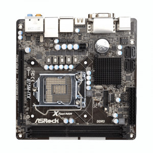 Placa de baza ASRock B75M-ITX, LGA 1155, 2x DDR3, DVI, HDMI, USB 3.1