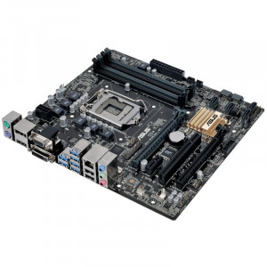 Placa de baza ASUS Q170M-C, LGA 1151, 7th gen, 4x DDR4, 6x SATA III, 6x USB 3.0
