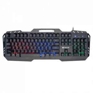 Tastatura Gaming Mixie X800 Metal, Iluminata RGB