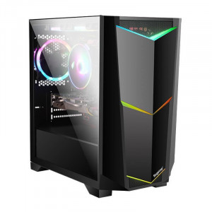 Calculator Gaming Ares V1, Intel Core i7 4770 3.4GHz, GA-H81M-DS2, 16GB DDR3, SSD 512GB, HDD 500GB, RX 570 4GB DDR5