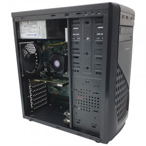 Calculator Gaming Bereta, Intel Core i3 3240 3.4GHz, Lenovo IH61MA, 8GB DDR3, 500GB, ATI R5 340X 2GB DDR3, DVI, DVD-RW, 220W