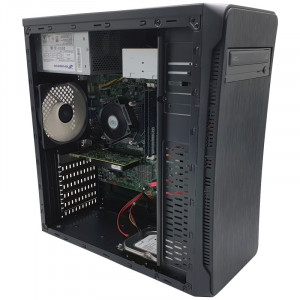Calculator Gaming Inter-Tech L-02, Intel Core i3 3220 3.3GHz, Lenovo IH61MA, 8GB DDR3, 250GB, ATI R5 340X 2GB DDR3, DVI, DVD-RW, 220W