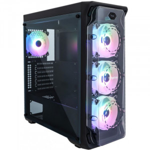Calculator Gaming LUX V6, Intel Core i5 8400T turbo 3.3GHz, ASUS PRIME B360M-A, 16GB DDR4, SSD 256GB, HDD 1TB, GTX 1060 3GB DDR5, 500W