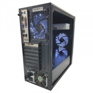 Calculator Gaming Redragon, Intel Core i5 2400 3.1GHz, GA-H61M-DS2H, 8GB DDR3, 500GB, Fujitsu GT 630 2GB DDR3 128-bit, DVI, 400W, DVD-RW