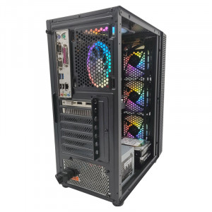 Calculator Gaming Segotep RED-Blizt, Intel Core i5 4690K 3.5GHz, GIGABYTE H81M-DS2, 16GB DDR3, SSD 240GB, 1TB, Biostar RX550 4GB DDR5 128bit, HDMI, 500W