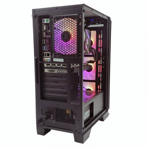 Calculator Gaming Synrad, Intel Core i5-8400 2.8GHz, Asus H310M-A, 16GB DDR4, SSD 512GB, HDD 3TB, RX 580 8GB DDR5 256-bit, 450W