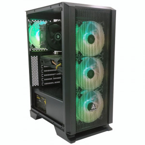 Calculator Gaming Synrad V6, Intel Core i7 4770 3.4GHz, GA-H81M-S2PV, 16GB DDR3, SSD 256GB, HDD 1TB, GTX 1050 2GB GDDR5 128-bit