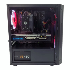 Calculator Gaming Trinity V6, Intel Core i7 6700 3.4GHz, Asus Q170M-C, 16GB DDR4, SSD 960GB, HDD 1TB, RX 580 4GB DDR5 256-bit