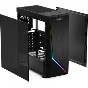 Carcasa Gaming Gamdias Argus E1, MiddleTower, USB 3.0, Panou transparent