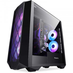 Carcasa Gaming Segotep Argus, USB 3.0, Panou Transparent