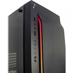 Carcasa Inter-Tech A-3411 Creek, MiddleTower, USB 3.0, Panou transparent