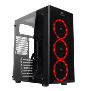 Carcasa Redragon Thundercracker, MiddleTower, USB 3.0, Vent. 3x 120mm LED RGB