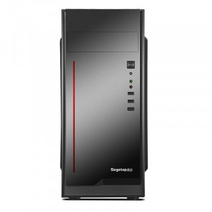 Carcasa Segotep V5 Black, MiddleTower