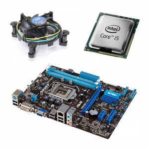 KIT Placa de baza ASUS P8H61-MX, Intel Core i5 2500K 3.3GHz, Cooler procesor