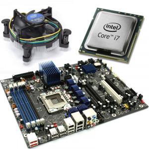 KIT Placa de baza Intel DX58SO, Intel Core i7 920 2.66GHz, Cooler inclus
