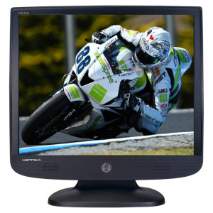 Monitor LCD 19" Hanns.G HQ191D, 1280x1024, VGA, DVI, 6ms, Cabluri Incluse