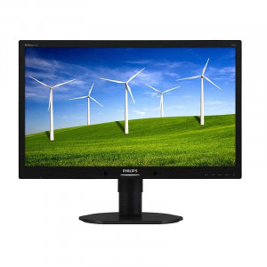 Monitor LED 22" Grad A, Philips Widescreen 220B4L, 5ms, 1680x1050, DVI, VGA, 2x USB, Cabluri incluse