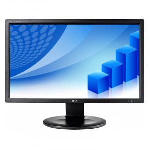 Monitor LED 22" LG Flatron E2210, Grad A, 1680x1050, 5ms, VGA, DVI, Cabluri incluse