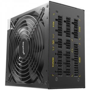 Sursa Gaming Segotep GP900G 800W, Eficienta 92%, Modulara, 8x SATA, 6x MOLEX, 6x 6+2 pin, PFC activ - Desigilat