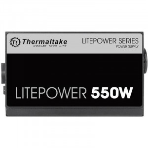 Sursa Gaming Thermaltake Litepower GEN2 550W, 5x SATA, 4x MOLEX, 2x 6+2 pin, PFC activ