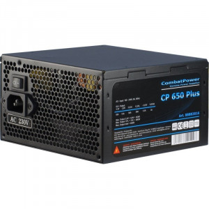 Sursa Inter-Tech 650W Combat Power Plus, 4x SATA, 4x Molex, 1x 6+2 PCI-E, PFC Activ, 80+