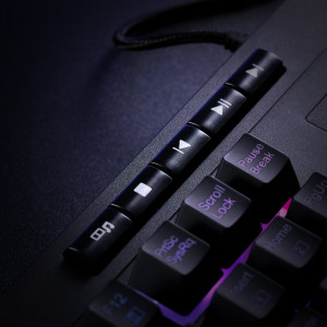 Tastatura Gaming Redragon Shiva RGB, Palm rest detasabil, Iluminata