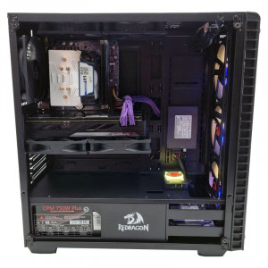 Calculator Gaming Diamond Storm, Intel Core i7 3770 3.4GHz, GA-H61M-DS2, 16GB DDR3, SSD 128GB, 500GB, Sapphire R9 380x Nitro 4GB DDR5 256-bit, HDMI, 750W