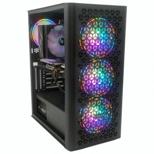Calculator Gaming Fury V7, Intel Core i7 6700K 4GHz, Asus Q170M-C, 32GB DDR4, SSD 1TB, HDD 1TB, RX 580 8GB DDR5