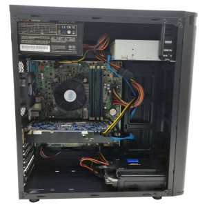 Calculator Gaming Inter k5, Intel Core i5 2400 3.1GHz, Lenovo IS6XM, 8GB DDR3, SSD 128GB, 500GB, PNY GTS-250 1GB GDDR3 256-bit, DVI, 300W, DVD-RW