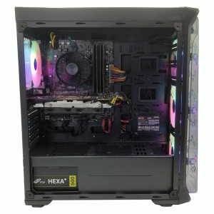 Calculator Gaming LUX V8, Intel Core i5 7400T 2.4GHz, Asus Q170M-C, 16GB DDR4, SSD 250GB, HDD 1TB, RX 580 8GB DDR5 256-bit, 500W
